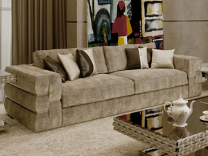 OLA - 3 seater fabric sofa _ Mantellassi 1926